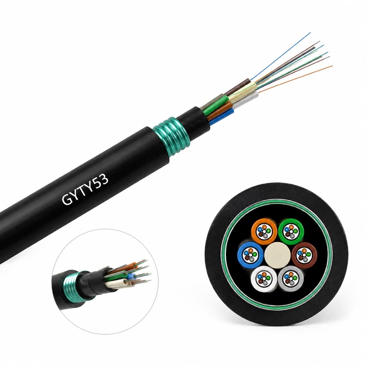 GYTY53 Direct Buried Fiber Cable